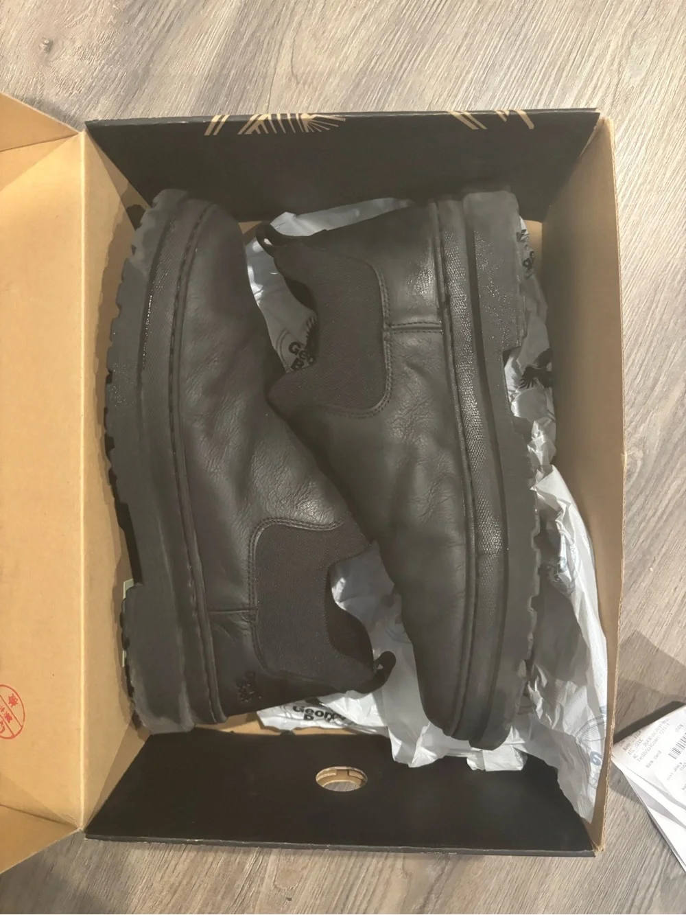 Georgia Boot ‘Romeo’ Men's Black Slip-On Work Boots